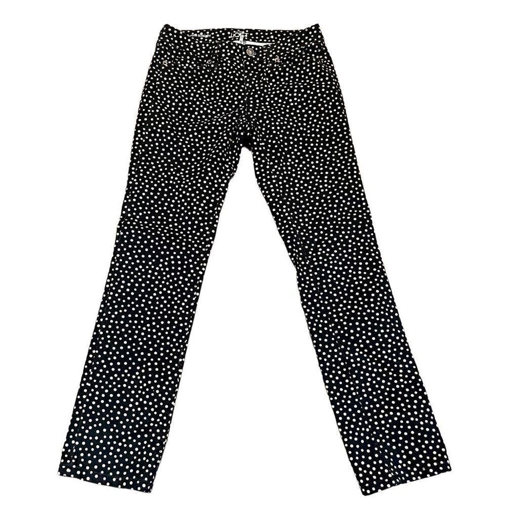 LOFT Modern Straight Polka Dot Pants Size 24 00 P